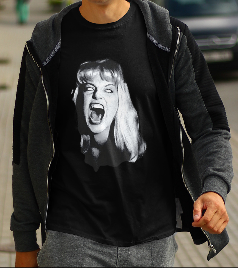 Laura Palmer Scream Twin Peaks Horror T-Shirt