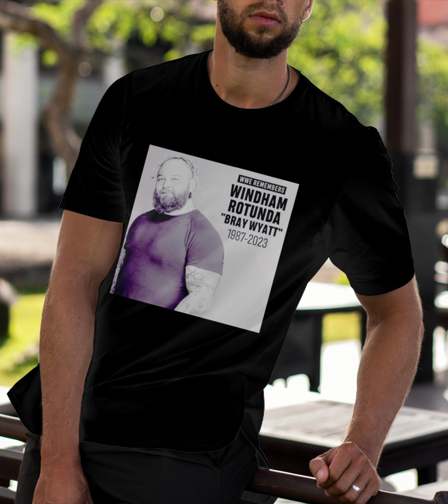 WWE Remembers Windham Rotunda Bray Wyatt 1987 2023 T-Shirt