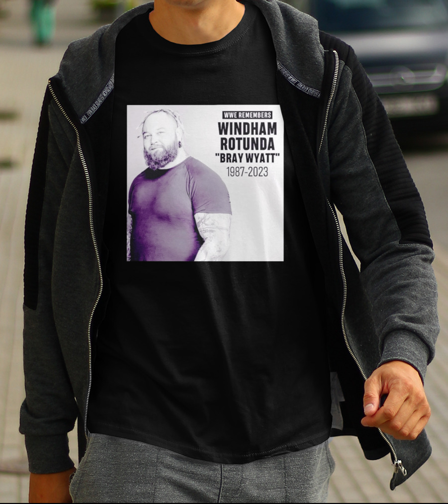 WWE Remembers Windham Rotunda Bray Wyatt 1987 2023 T-Shirt