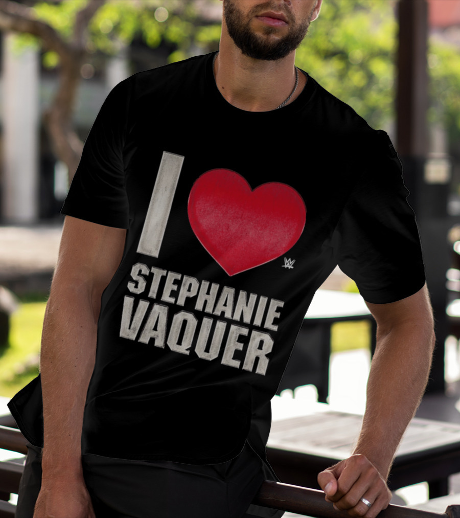 I Heart Stephanie Vaquer Enthusiast Passion W Red Heart T-Shirt