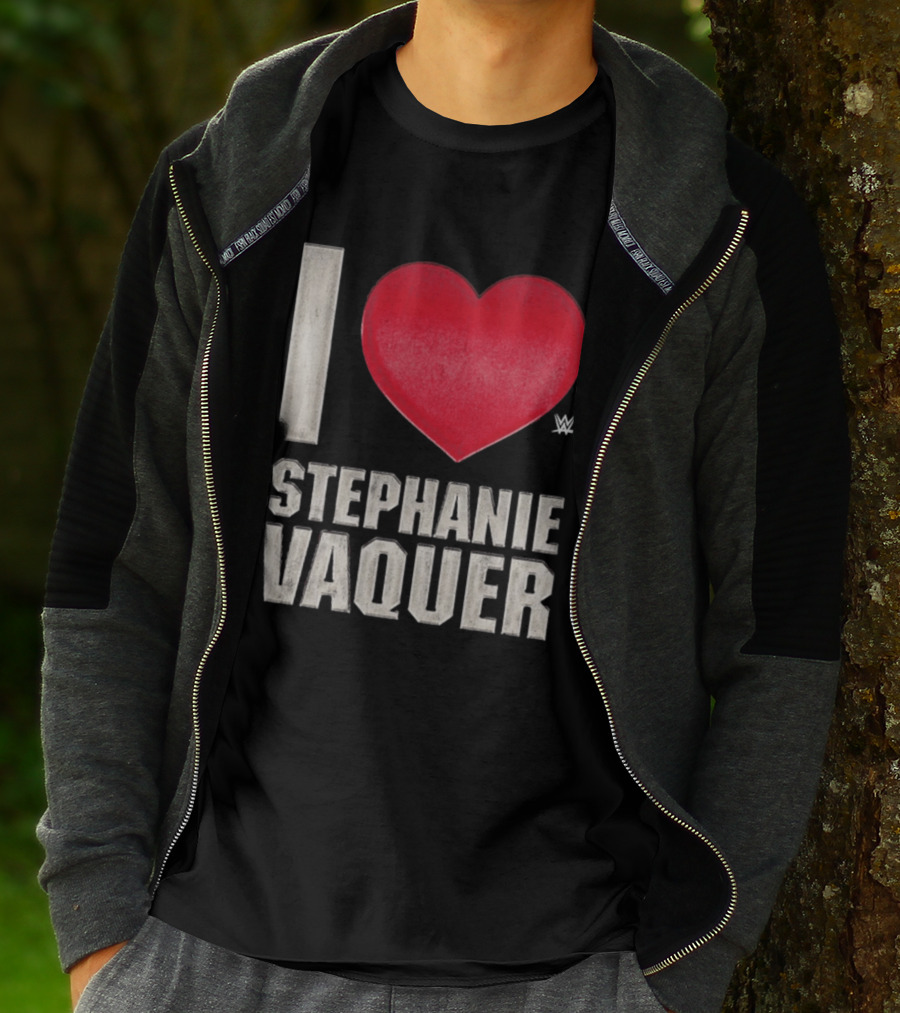 I Heart Stephanie Vaquer Enthusiast Passion W Red Heart T-Shirt