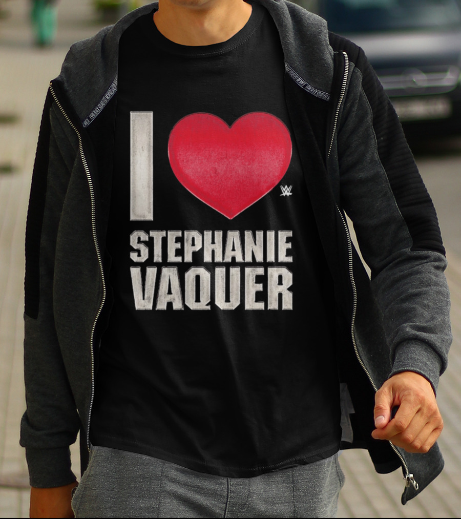 I Heart Stephanie Vaquer Enthusiast Passion W Red Heart T-Shirt