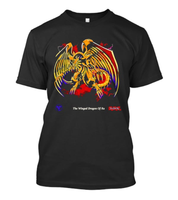 Yu Gi Oh The Winged Dragon Of Ra Symbolic Gold T-Shirt