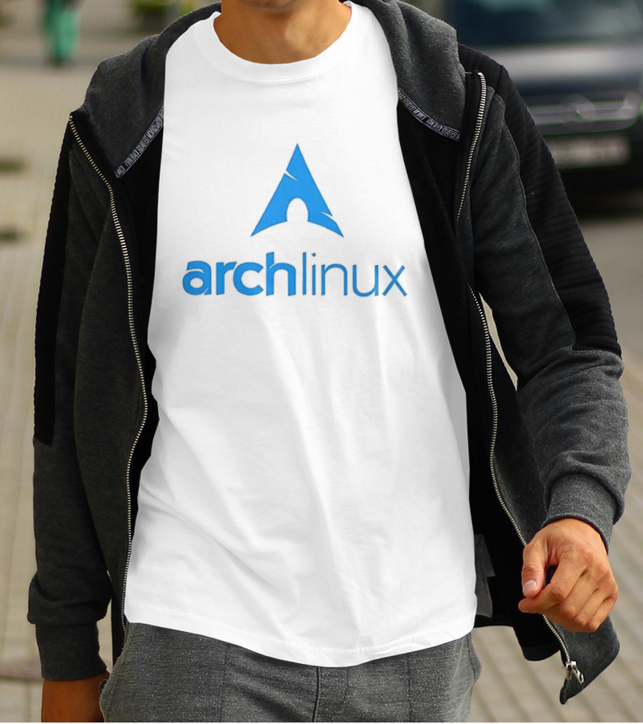 Arch Linux Blue A T-Shirt