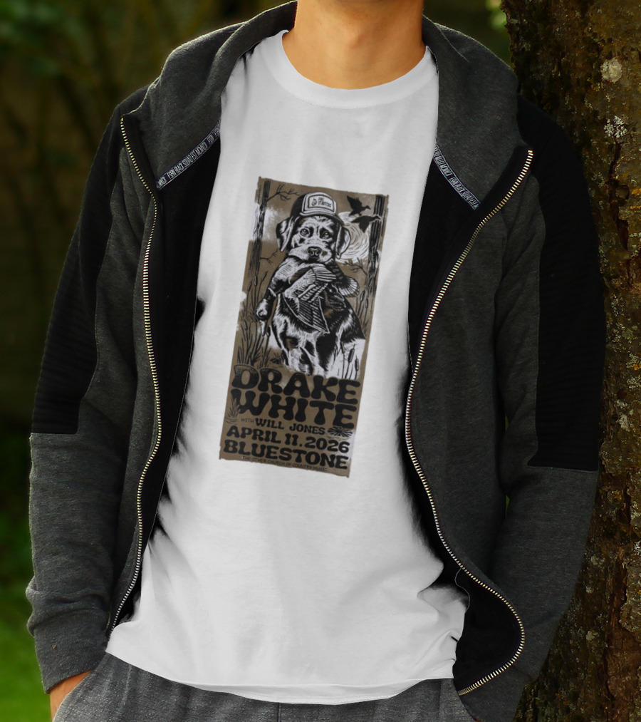Drake White April 11 2026 Bluestone Columbus OH With Will Jones The Other Church Of Country Music T-Shirt
