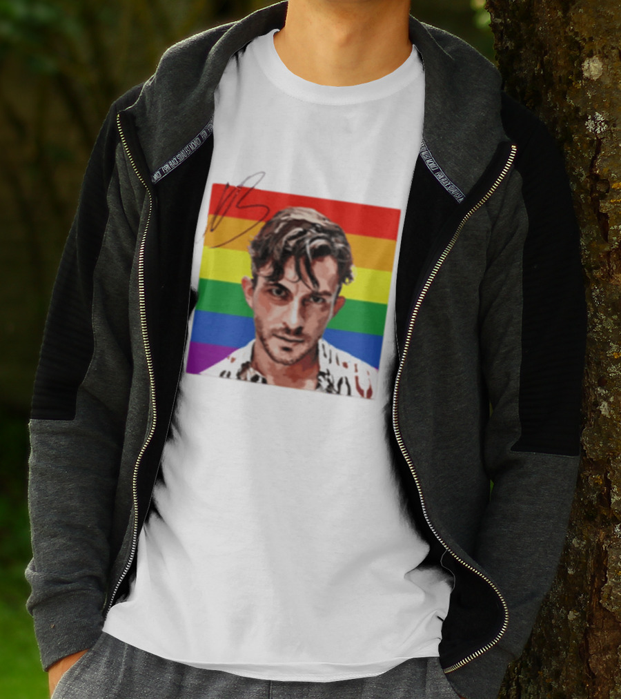 Jonathan Bailey LGBTQ+ Rainbow T-Shirt