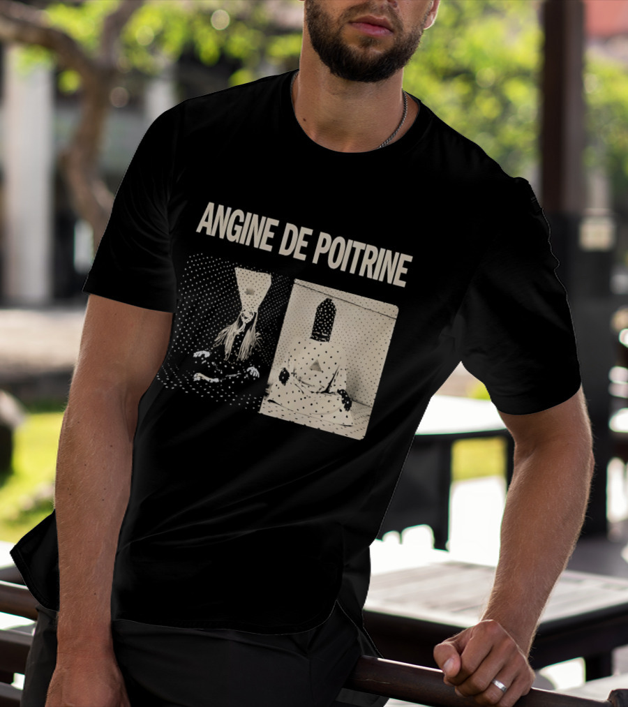 Angine De Poitrine Tour Visual With Geometric Figures T-Shirt