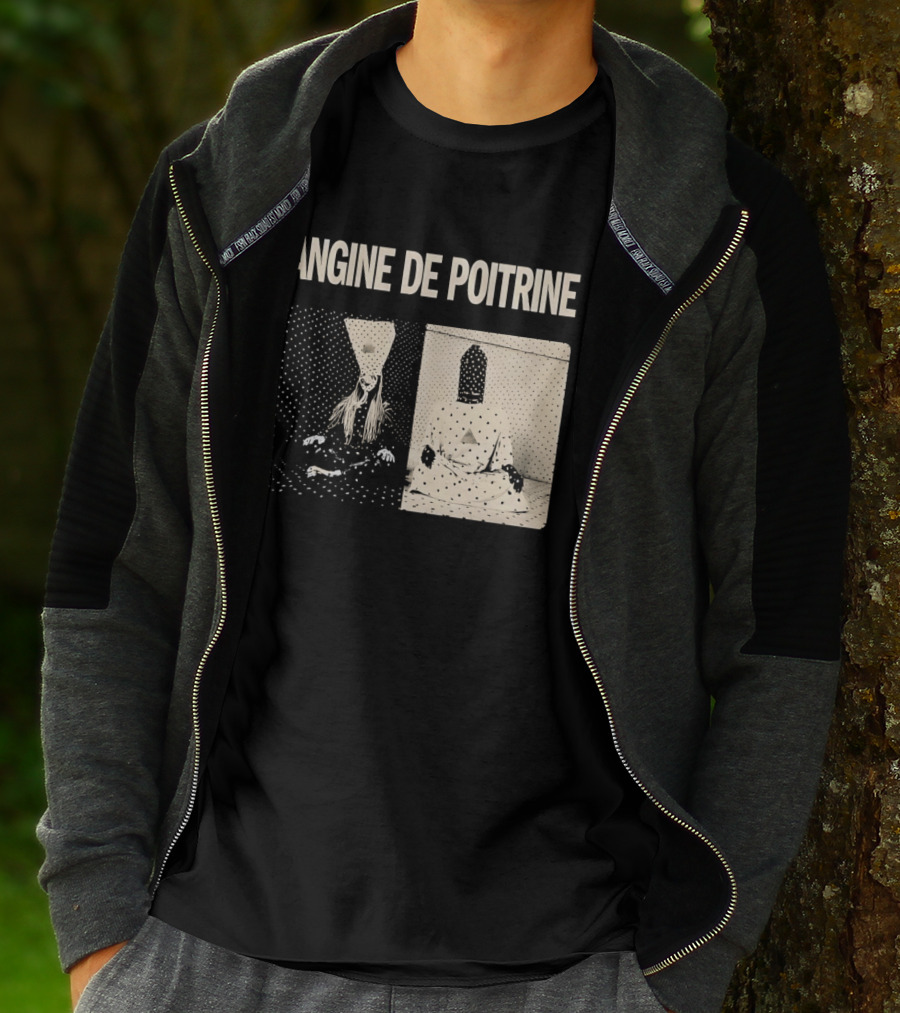 Angine De Poitrine Tour Visual With Geometric Figures T-Shirt