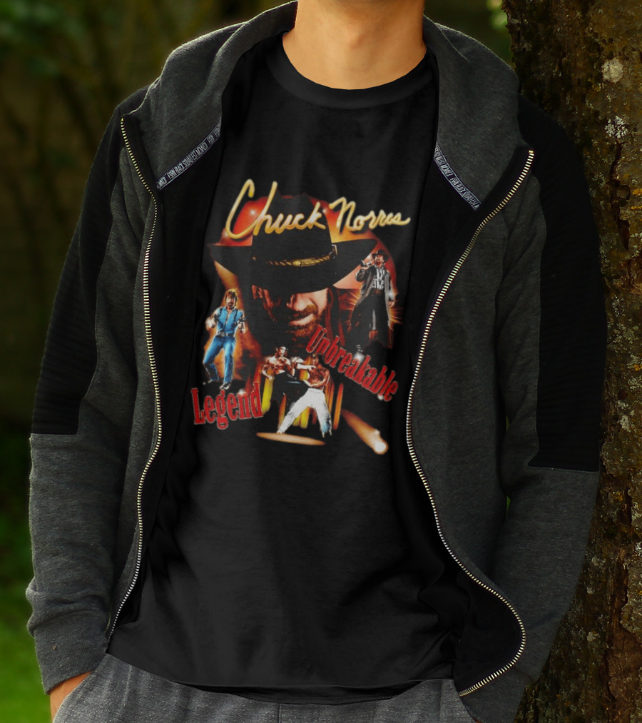Chuck Norris Legend Unbreakable Martial Arts Action T-Shirt