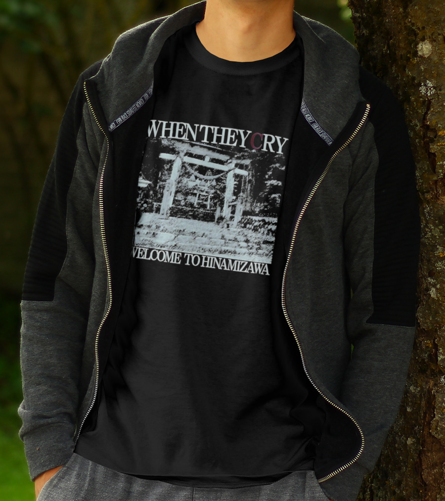 When They Cry Welcome To Hinamizawa Torii Gate Symbolism T-Shirt
