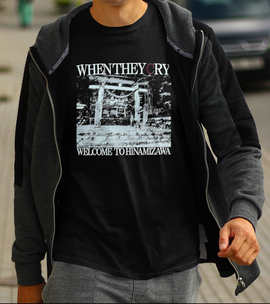 When They Cry Welcome To Hinamizawa Torii Gate Symbolism T-Shirt