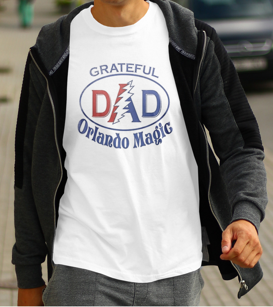 Orlando Magic Grateful Dead Dad Appreciation T-Shirt