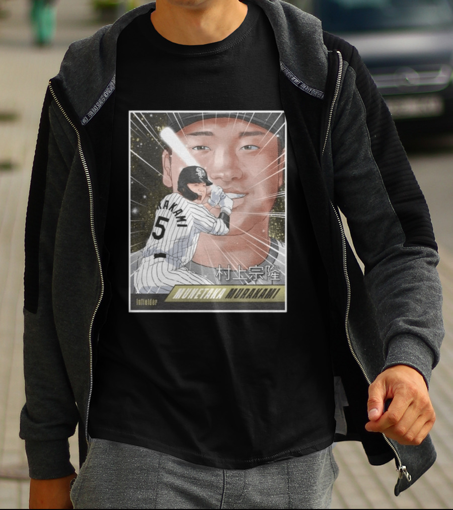 2026 White Sox AAPI Heritage Night Munetaka Murakami Infield T-Shirt