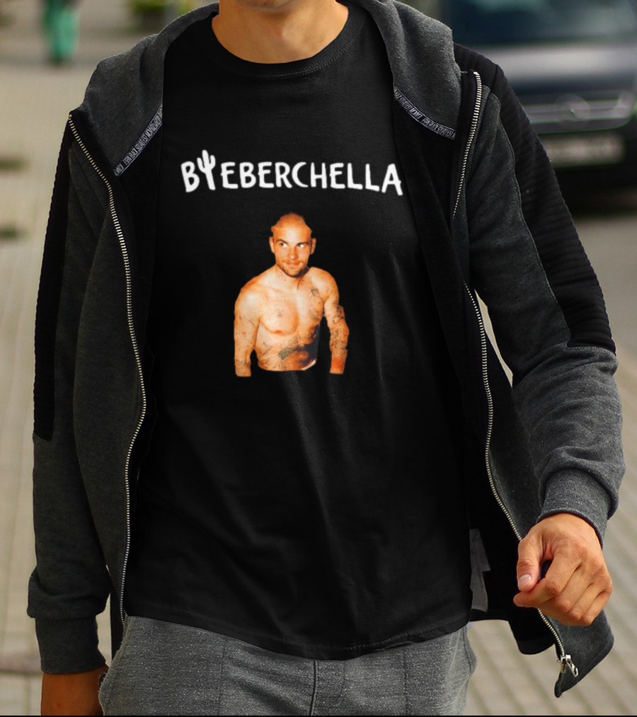 Bieberchella Tattooed Justin Bieber Humor T-Shirt