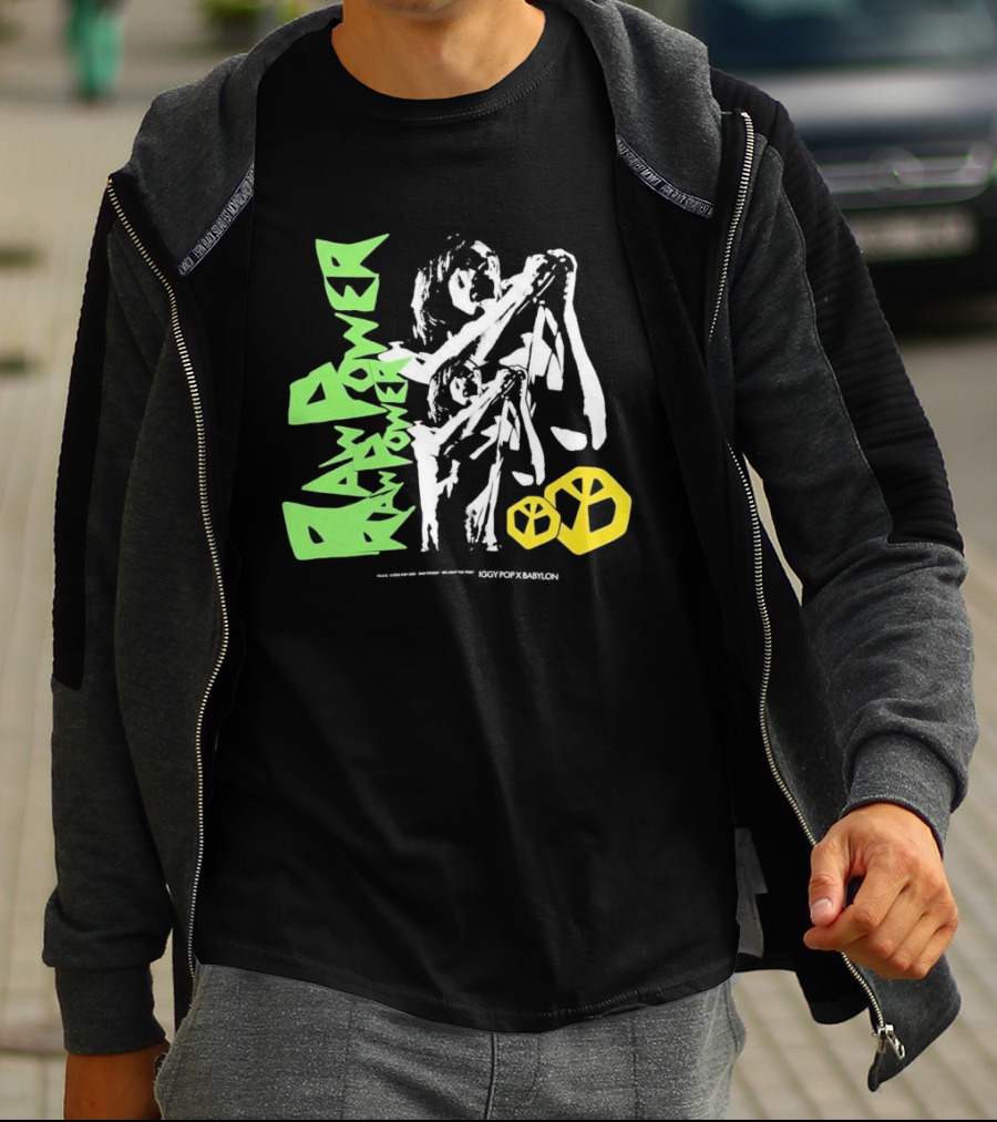 Raw Power Iggy Pop Babylon Coachella 2026 Collaboration T-Shirt