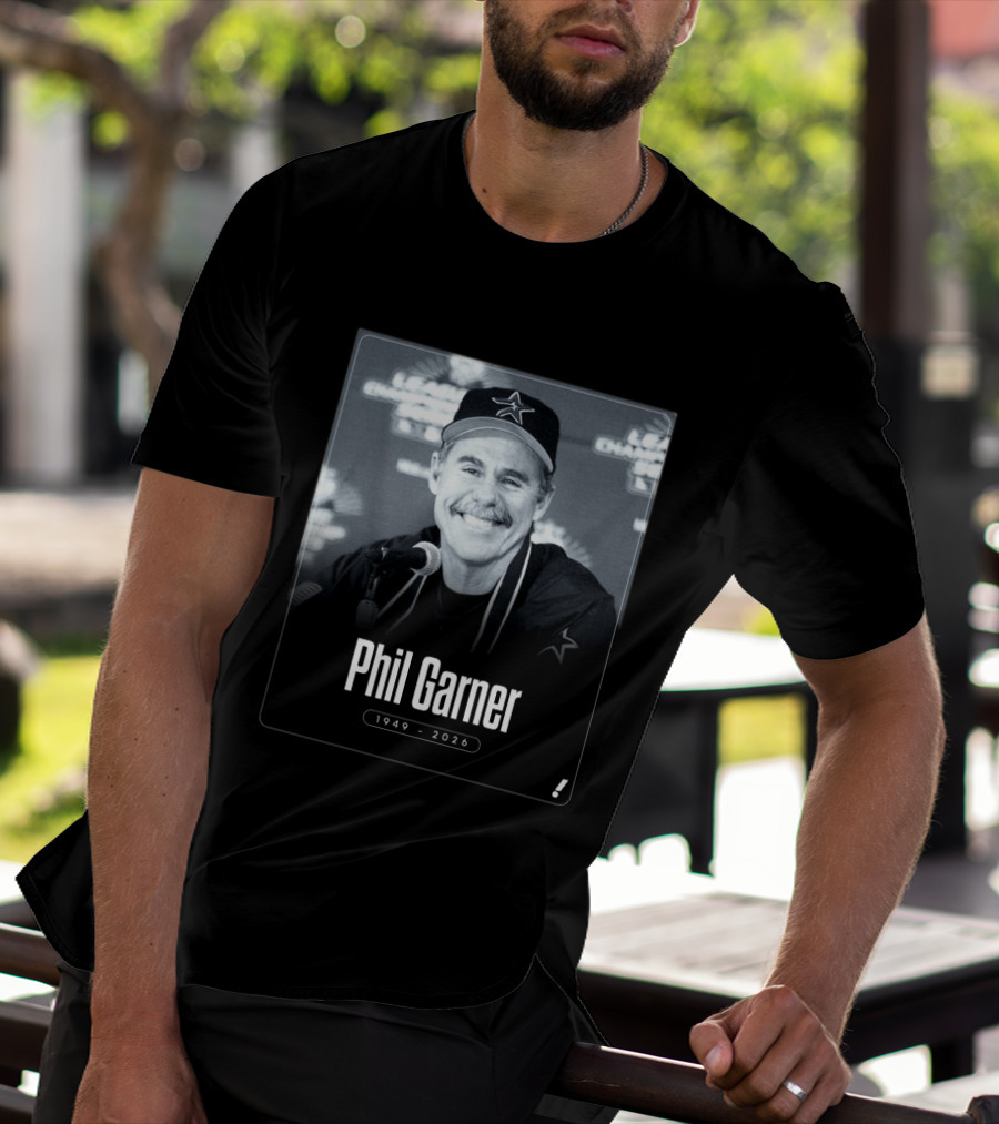 Phil Garner 1949 2026 Pittsburgh Pirates Memoriam T-Shirt