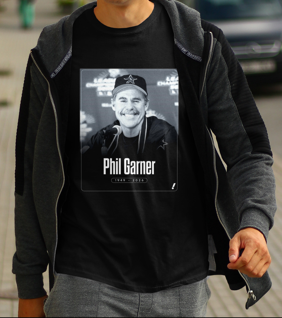 Phil Garner 1949 2026 Pittsburgh Pirates Memoriam T-Shirt
