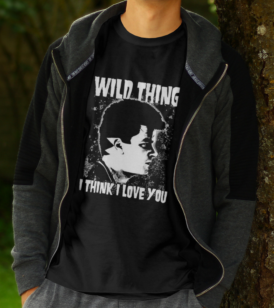 Ricky Vaughn Wild Thing I Think I Love You Major League T-Shirt