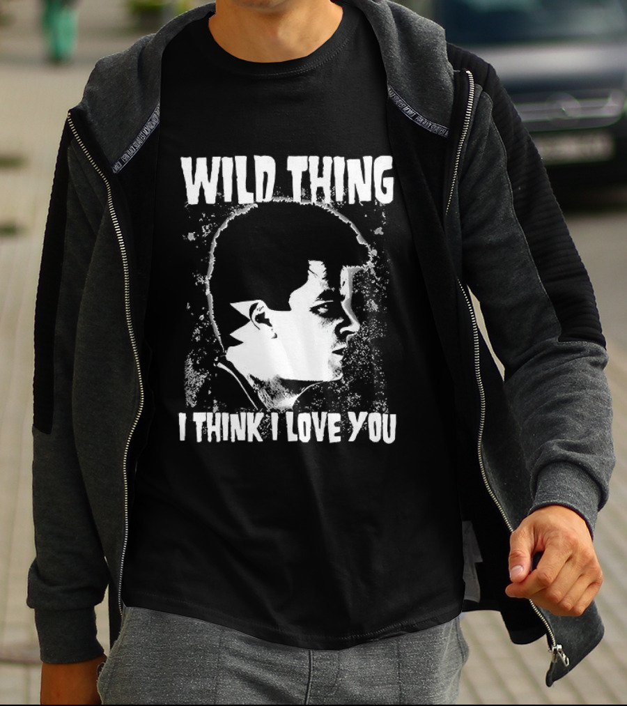 Ricky Vaughn Wild Thing I Think I Love You Major League T-Shirt