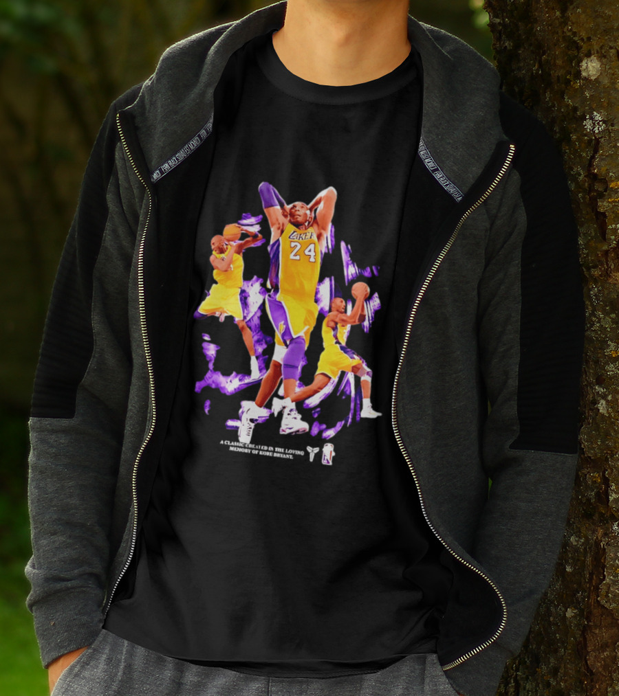 Kobe Bryant Los Angeles Lakers 24 Basketball Legacy Collection T-Shirt