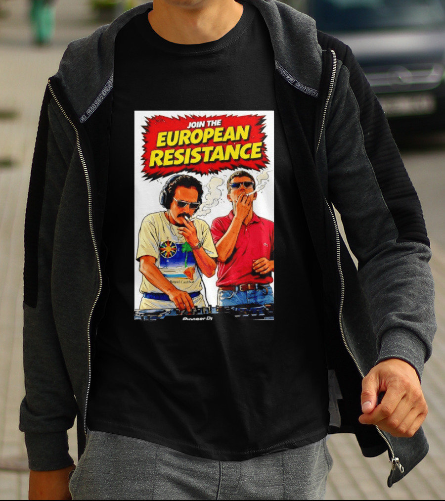 DJ Pioneer Join The European Resistance Grand Theft Auto T-Shirt