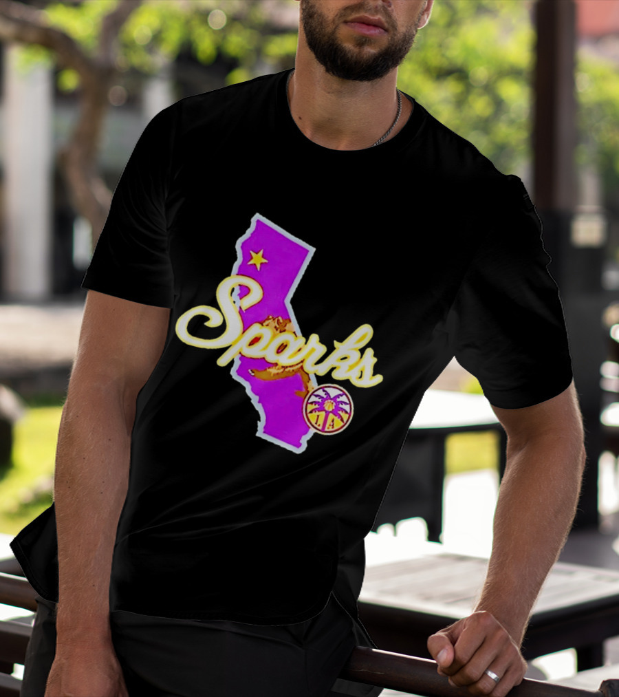 Los Angeles Sparks Hometown 2026 WNBA Draft New Era T-Shirt