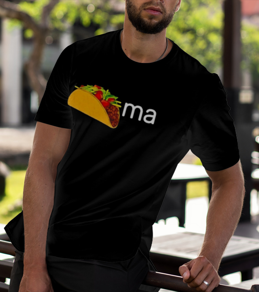 Tacoma Taco Graphic Text Food Pun Mexican Cuisine Humor Trend T-Shirt
