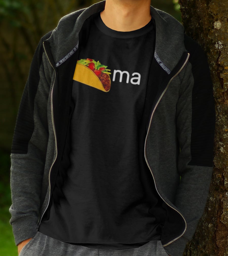 Tacoma Taco Graphic Text Food Pun Mexican Cuisine Humor Trend T-Shirt