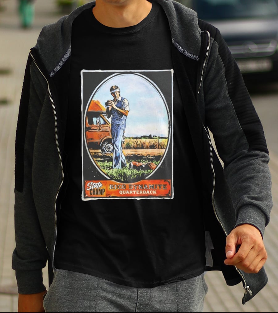 State Champ Rico Dynamite Quarterback Napoleon T-Shirt