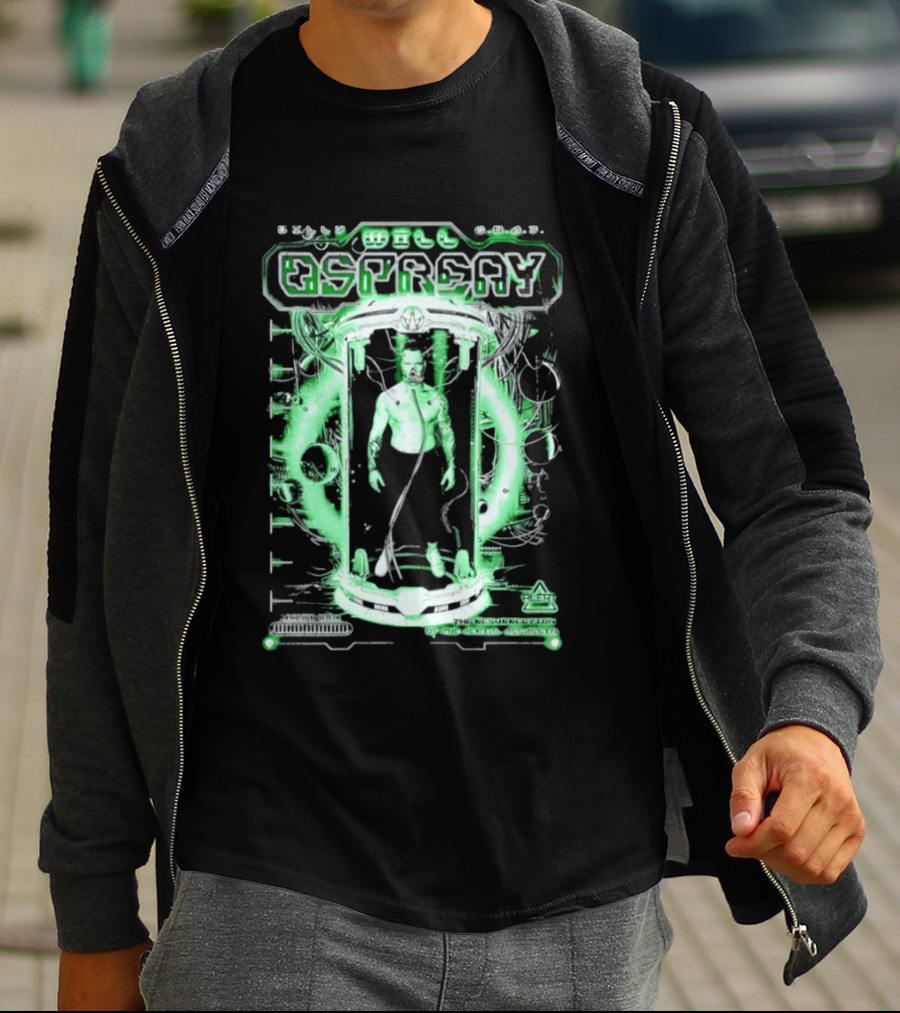 Will Ospreay Billy Goat Resurrection Sci Fi Neon Aesthetic T-Shirt