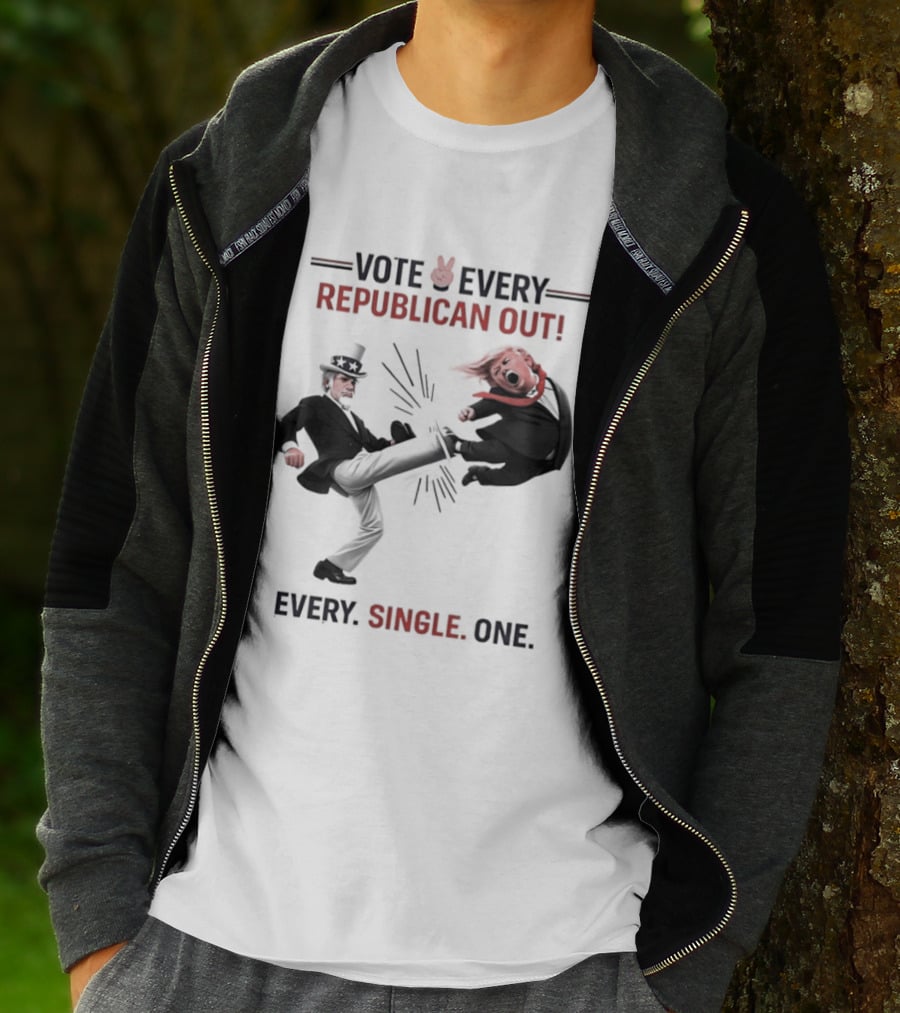 Vote Every Republican Out Every Single One Political T-Shirt
