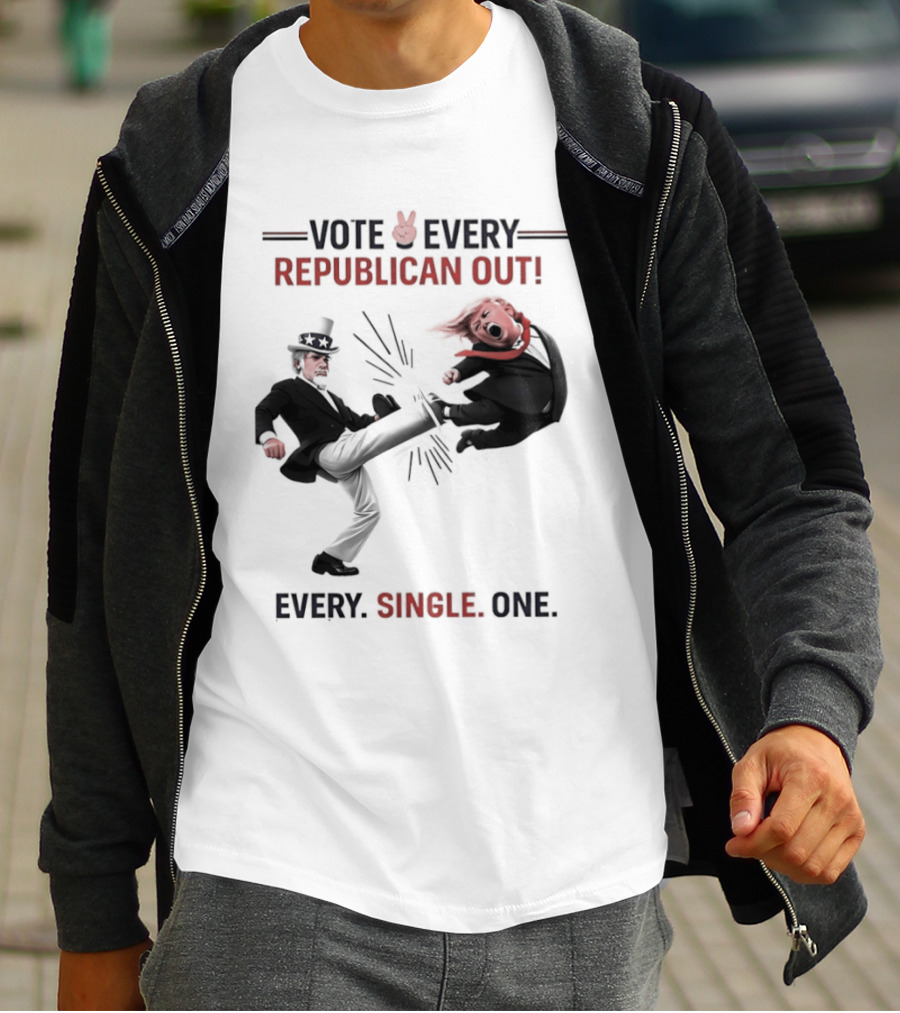 Vote Every Republican Out Every Single One Political T-Shirt