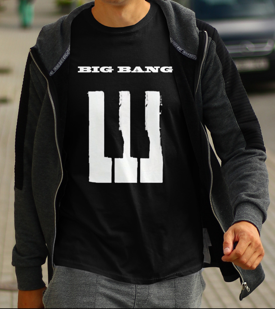 Big Bang Is Back Iconic Three Pillar T-Shirt
