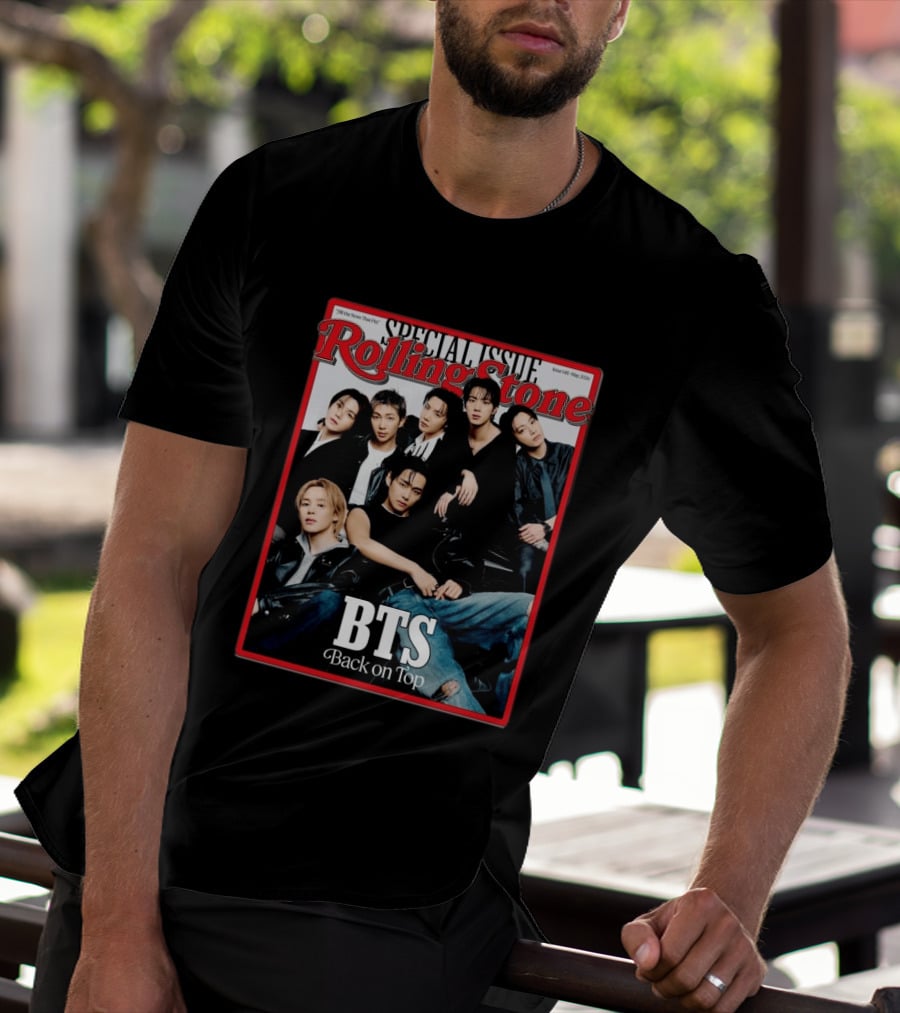 Rolling Stone Special Issue BTS Back On Top T-Shirt