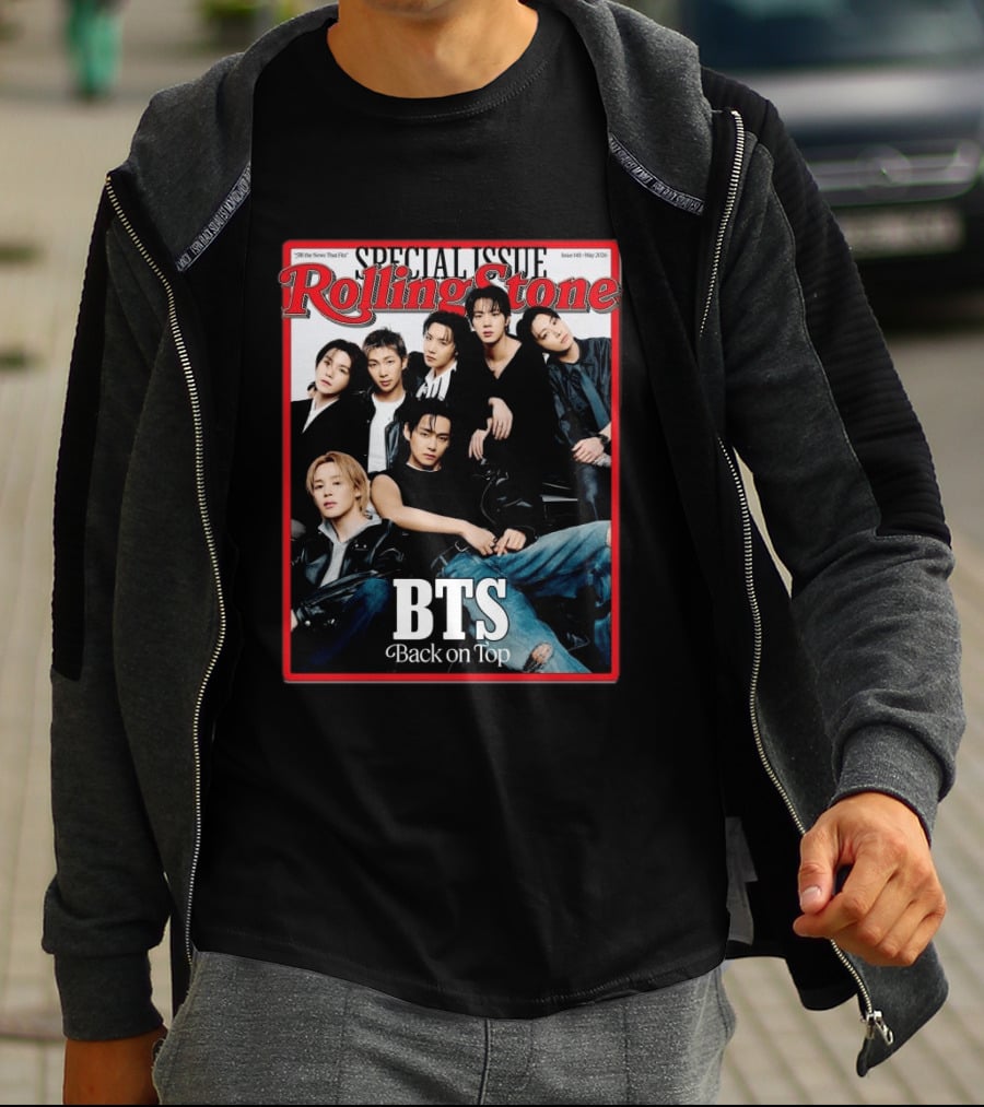 Rolling Stone Special Issue BTS Back On Top T-Shirt