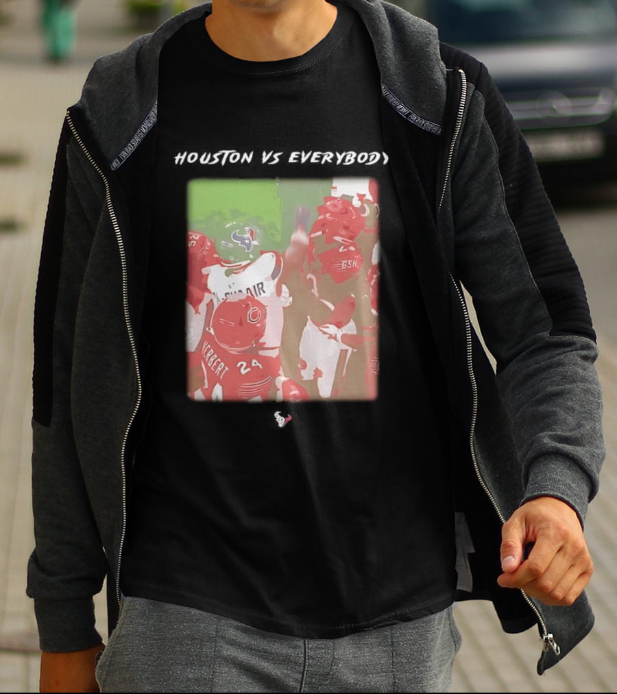 Houston Texans Rally Houston Vs Everybody Team Spirit T-Shirt