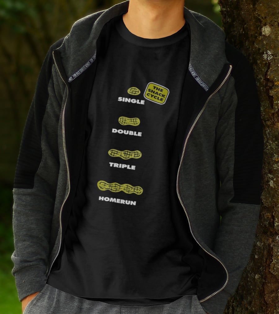 Plate Crate Snack Cycle Crumble Crunch Munch Nom Nom T-Shirt