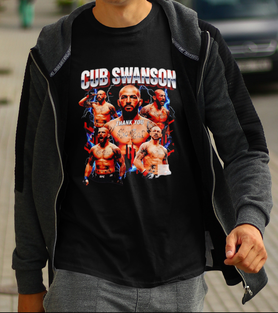 Cub Swanson Thank You So Cal UFC Bootleg T-Shirt