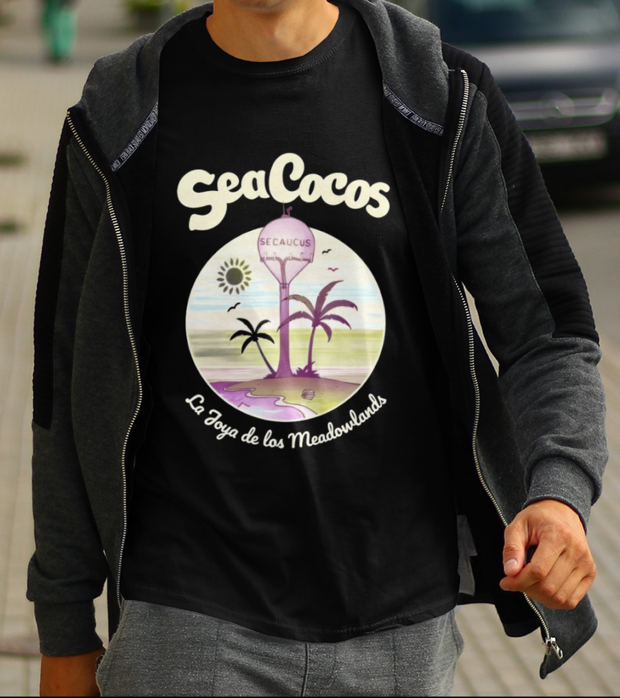Sea Cocos Secaucus NJ Palm Meadowlands La Joya De Los Meadowlands T-Shirt