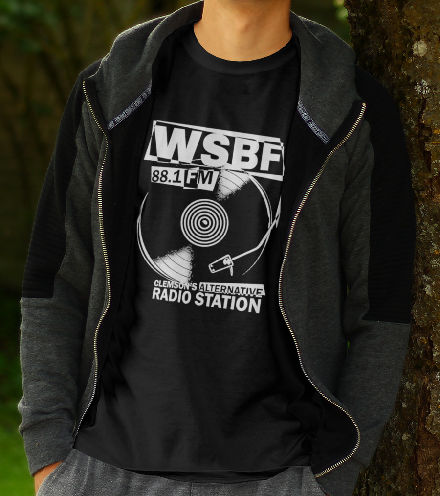 WSBF 88.1 FM Clemson's Alternative Radio Station T-Shirt