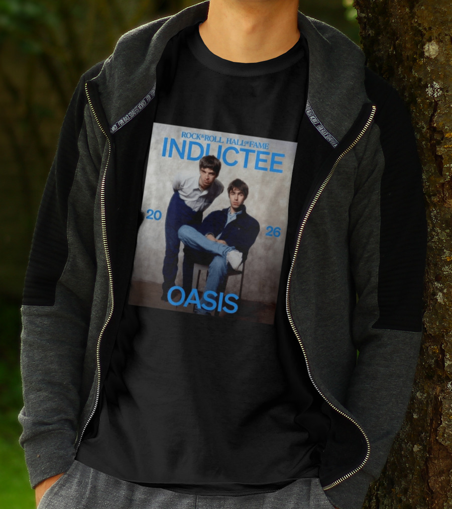 2026 Rock Roll Hall Of Fame Inductee Oasis T-Shirt