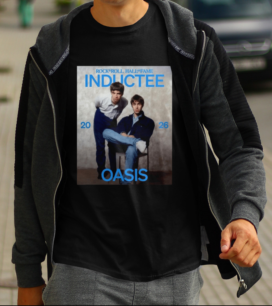 2026 Rock Roll Hall Of Fame Inductee Oasis T-Shirt