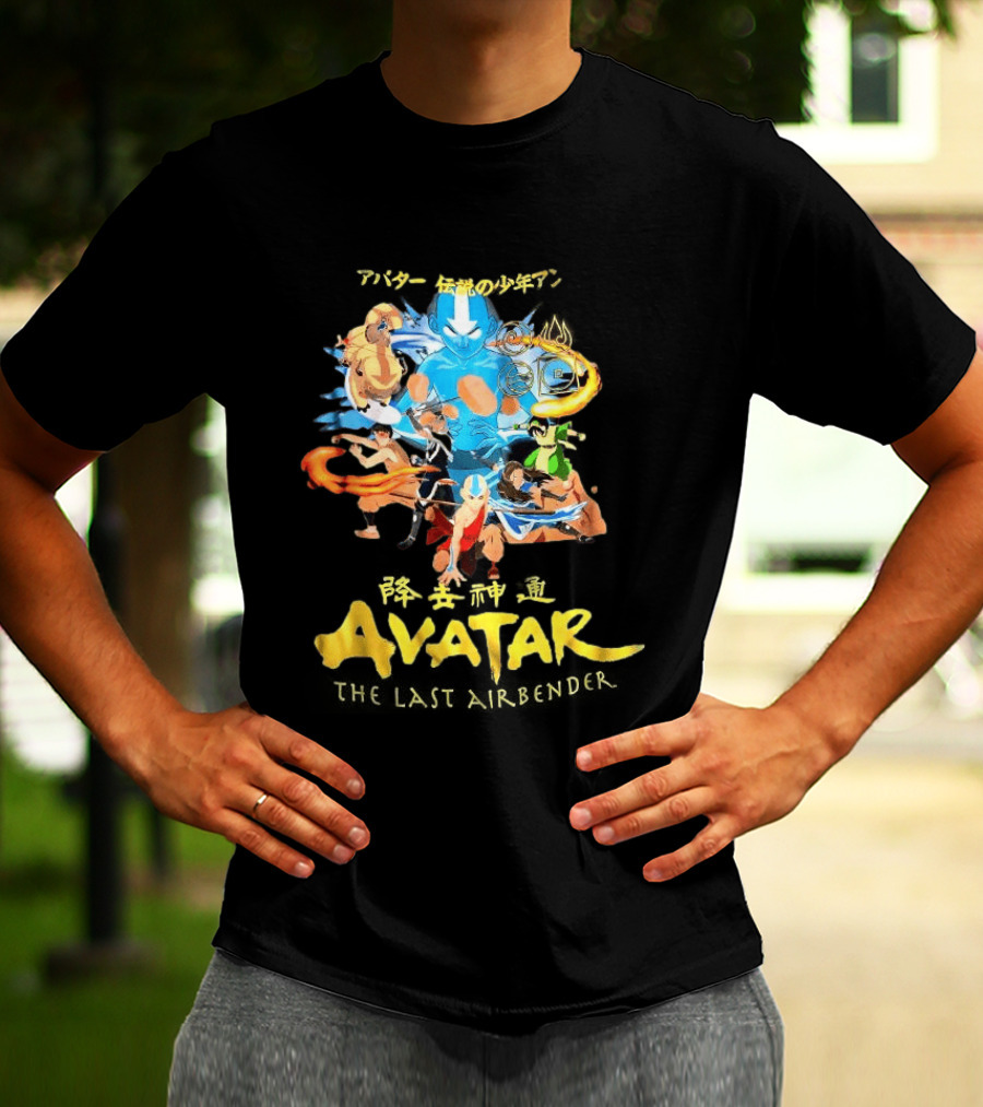 Avatar The Last Airbender Characters Ensemble T-Shirt