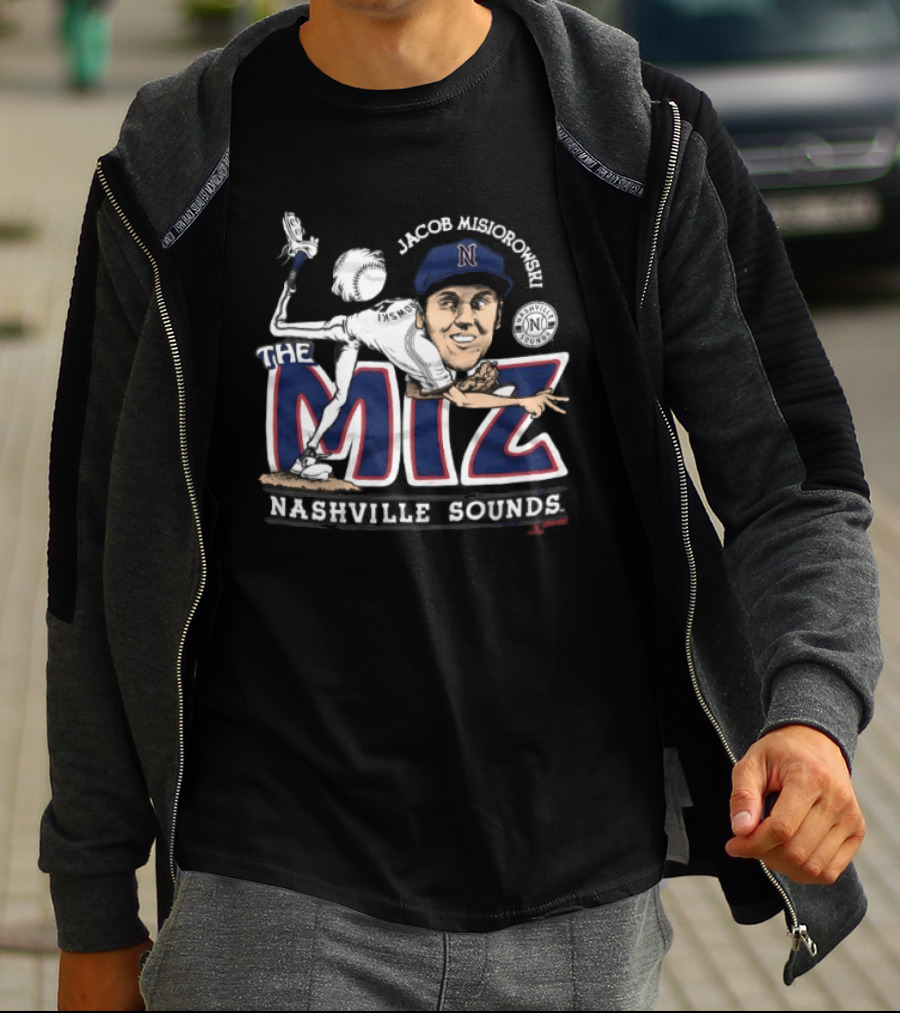 Jacob Misiorowski The Miz Nashville Sounds T-Shirt