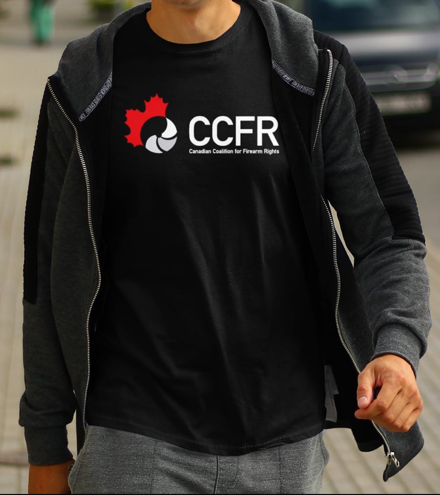 Canadian Coalition For Firearm Rights CCFR Maple Leaf T-Shirt