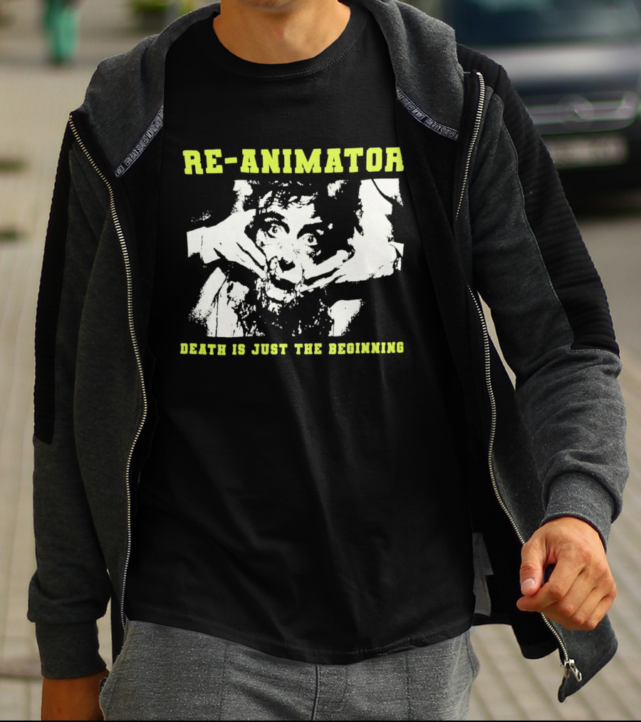 Re Animator Death Is Just The Beginning Retro Horror HPLC T-Shirt