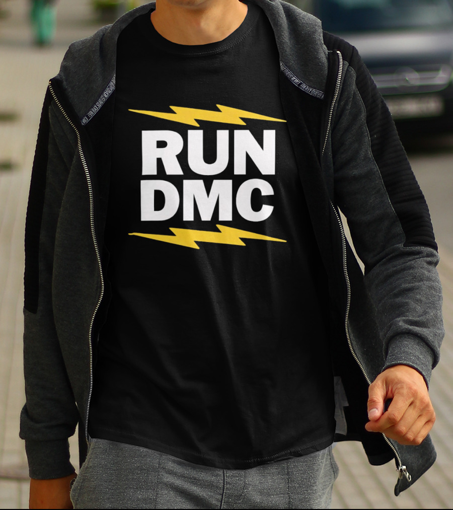 RUN DMC Electric Lightning Bolt T-Shirt
