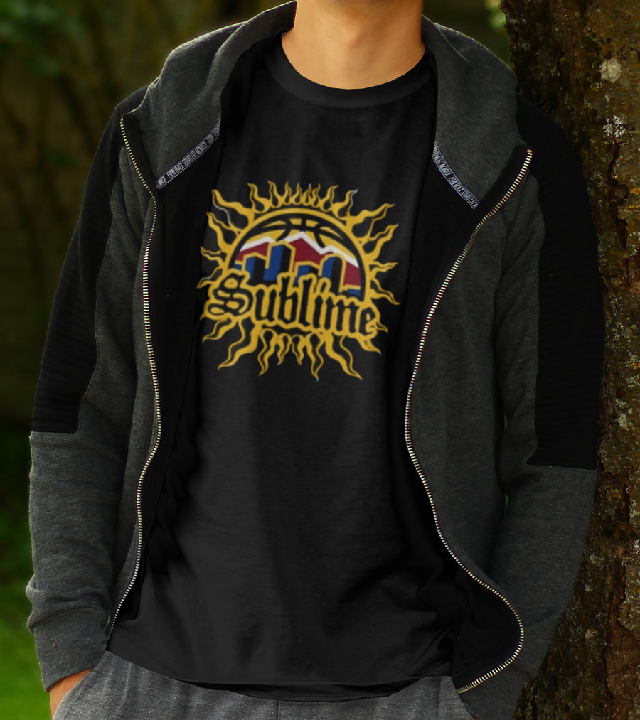 Denver Nuggets Sublime Sunburst Collaboration T-Shirt