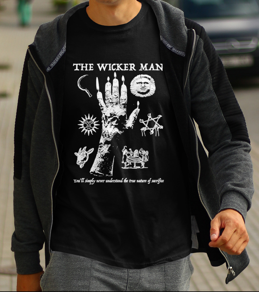 The Wicker Man 1973 Sacrifice Nature Symbols And Ritual T-Shirt