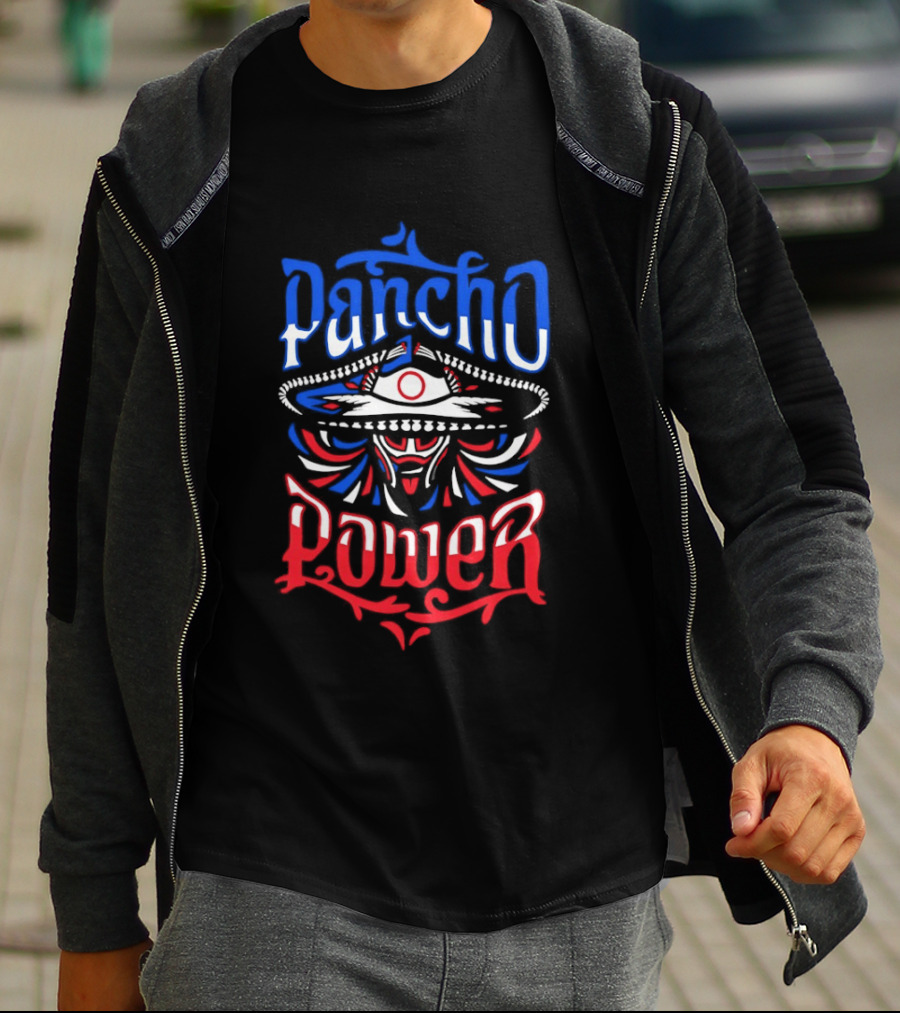 Pancho Power Buffalo Bills Mafia Fan Gear T-Shirt